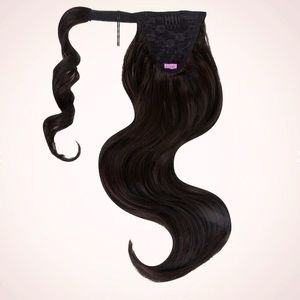 Brand New - INH Hair Jordynn Ponytail Extension - Black Brown